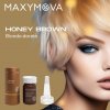 Maxymova Henna Color – prášková henna na obočie 5 g Barva: Honey Brown
