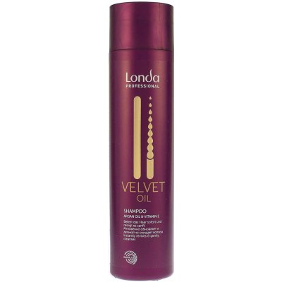 Londa Professional Velvet Oil Shampoo revitalizačný šampón s arganovým olejom 250 ml