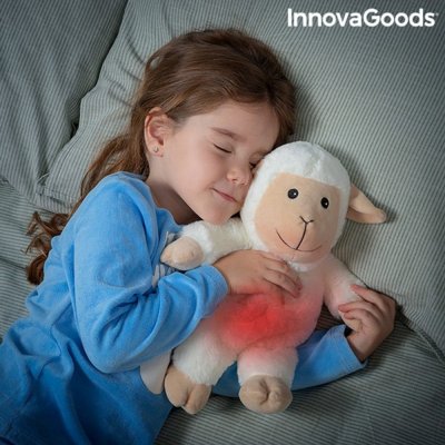 InnovaGoods Plyšová ovečka s hrejivým a chladiacim účinkom Wooly
