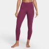Nike legíny Yoga Dri-Fit Wmn 7/8 rosewood