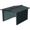 Strend Pro domček na robotickú kosačku, plechový, antracit, 68x88x60cm 2172914