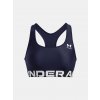 Dámska športová podprsenka Under Armour Mid Branded Bra - modrá