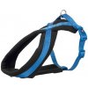 Nylonový postroj PREMIUM podšitý - kráľovská modrá S-M:hrudník:40-70cm/20mm