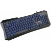 Herná klávesnica C-TECH Nereus (GKB-13), casual gaming, CZSK, 3 farebné podsvietenie, USB GKB-13