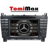 TomiMax Mercedes W203 Android 14 autorádio s WIFI, GPS, USB, BT HW výbava: 8 Core 4GB+32GB PX HIGH