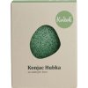 Kvitok Konjaková houbička čistící se zeleným jílem