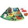 2Kids Toys Drevené puzzle Lesné zvieratká prepojiteľné