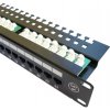 DATACOM Patch panel 24x RJ-45,Cat5e UTP, 19