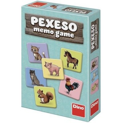 Dino toys DINO Hra Pexeso zvieratká DN621985