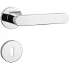 Dverové kovanie MP Alora - R 7S (CHROM LESKLÝ), kľučka-kľučka, Otvor na cylindrickú vložku PZ, MP OC (chróm lesklý)