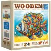 Dřevěné puzzle Módní ryba 150 dílků
