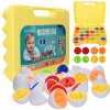 Montessori 3D vajíčka - abeceda
