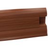 Döllken , DOPREDAJ: Soklová podlahová lišta SLK50 W135 Čerešňa country 2,5 m, 2500x50x25 mm, hnedá