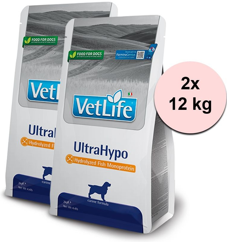 Vet Life UltraHypo Canine 2 x 12 kg