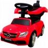 Odrážadlo Mercedes červené 2v1 s hudbou a klaksónom