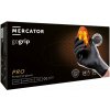 Jednorázové nitrilové rukavice 50ks MERCATOR® GoGrip BLACK nepúdrované