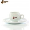 Danesi Caffé biela porcelánová šálka s tanierikom pre Ristretto 60 ml