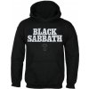 mikina s kapucňou LOW FREQUENCY Black Sabbath Logo Čierna