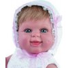 Realistická panenka Růženka v krajkovém oblečení od španělské firmy Marina & Pau (Rosie Baby - 45 cm)