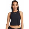 Nike One Classic Dri-Fit Cropped Tank Top - black/black