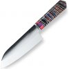 Dellinger nôž Santoku Mirror Wootz Mammut Collect Nr.1 14,5 cm