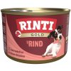 RINTI Gold 12 x 185 g - Kúsky hovädzieho mäsa