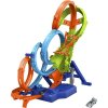 Hot Wheels Dráha so štyrmi slučkami HXR70