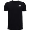 Chlapčenské tričko Under Armour Sportstyle Left Chest SS Black S