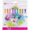 Ecoline Brush Pen akvarelové perá pastelové 10 ks