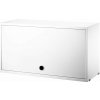 String Komoda String Cabinet with flip door, white