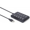 Hub GEMBIRD UHB-U2P10P-01 (UHB-U2P10P-01)