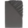 Livarno home Perkálová napínacia plachta, 180 – 200 x 200 cm (tmavosivá) (100393256)