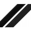 Suchý zips háčik + plyš šírka 20 mm - 25 m 2 čierna