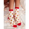 Dámske vianočné ponožky s motívom EMOJI 2 - UNI