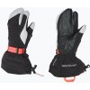 Dámske lyžiarske rukavice ORTOVOX Merino Freeride 3 Finger black raven