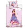 Carbotex Obliečky do postieľky Barbie Princezná