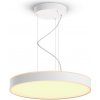 Philips Hue 41162/31 / P6 LED závesný luster Enrave 1x33,5W | 4300lm | 2200-6500K - White Ambiance, stmievateľné, Hue Switch, Bluetooth, biela