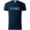 Borec - Periodická tabuľka - Tričko z organickej bavlny - 2XL ( Tmavomodrá (veľmi tmavá - skoro čierna) )