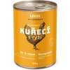 Louie Kompletné krmivo – kuracie (95 %) s ryžou (5 %) 400 g