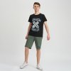Winkiki chlapčenské kraťasy WJB 11016 khaki