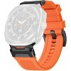 Techsuit Watchband (W068) remienok pre Samsung Galaxy Watch Ultra 47mm – oranžový / čierny