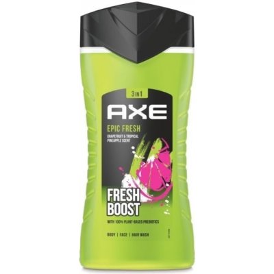 AXE Epic Fresh sprchový gél na tvár, telo a vlasy 250 ml, Epic Fresh