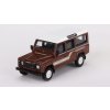 MINI GT Land Rover Defender 110 1985 County Station Wagon Russet Brown 1:64