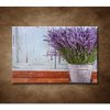 Obraz - Vedro s levanduľou 90x60cm