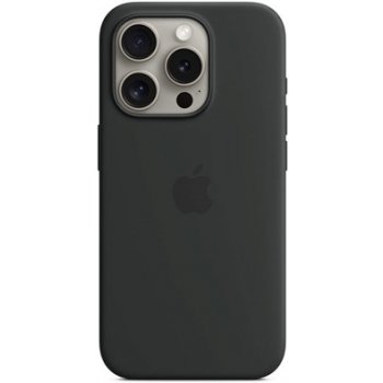 Apple iPhone 15 Pro Silicone Case with MagSafe - čierne MT1A3ZM/A