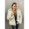 Max Original Leather Páperová bunda s kožušinou G-300 beige (42 S) - Beige - 42