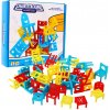 Majlo Toys Detská dovednostná hra Veselé stoličky 36 súčastí
