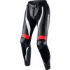 Kožené nohavice Rebelhorn Rebel Lady Black/Flo Red/White D38