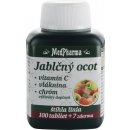 MedPharma jablčný ocot vláknina Vitamín C chróm 107 tabliet