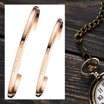 Náramok Daniel Wellington Classic Cuff Rose Gold Large DW00400001 od 45 € -  Heureka.sk